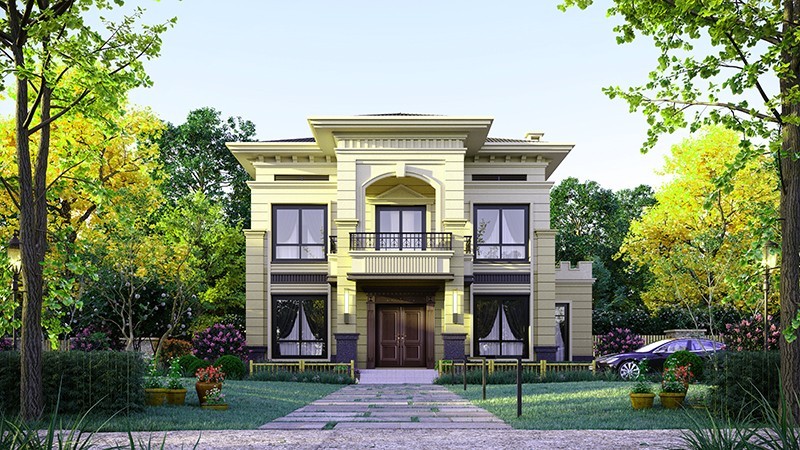 巴南中式合院住宅，开放庭院与邻里乡亲更亲近